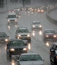 ГАИ предупреждают водителей об осложнении погодных условий