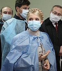 Тимошенко: хворь прекратила движение по стране