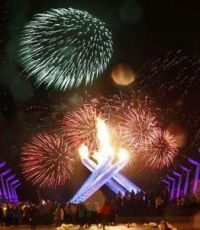В Ванкувере зажжен огонь Олимпиады