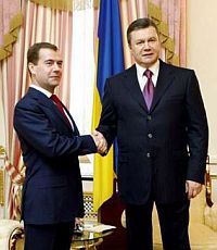 Янукович и Медведев договорились о решении газового вопроса