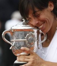 Франческа Скьявоне первой из итальянских теннисисток выиграла Roland Garros
