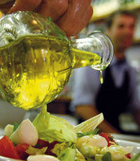 Хлеб и оливковое масло - идеальное сочетание