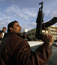 Ливийские СМИ объявили о поимке официального представителя Каддафи