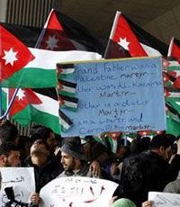 В столице Иордании начались беспорядки
