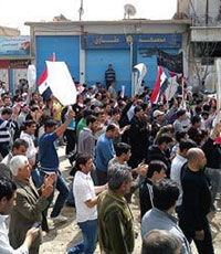 В Сирии возобновились акции протеста