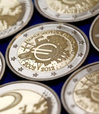 Евро на межбанке упал ниже 10 грн