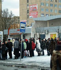 Доброжелатели угостили жителей Днепровского района Киева бесплатным кофе