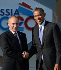 Путин и Обама обсудили проблему Сирии