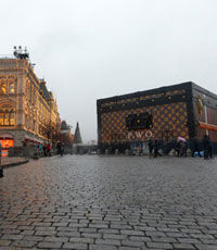 Песков: Кремль не давал указаний убрать чемодан Louis Vuitton