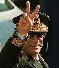 Каддафи поздравил Януковича