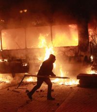 В столкновениях на улице Грушевского пострадали 15 журналистов