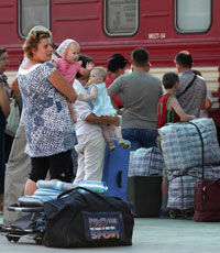 Омбудсмен ДНР: с начала боев в РФ эвакуированы более 25 тысяч человек