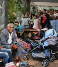 Власти Ростовской области вновь зафиксировали прирост беженцев с Донбасса