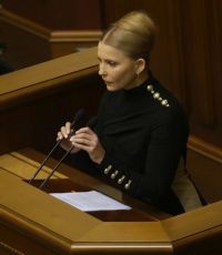 Тимошенко: "Батькивщина" не будет голосовать до снижения цен на газ