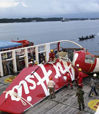 Найден фюзеляж разбившегося самолета AirAsia
