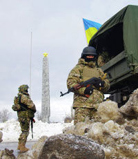 Украина усилила охрану границы с Приднестровьем бойцами Нацгвардии