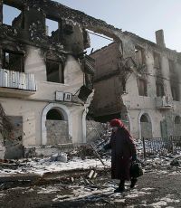 ОБСЕ: почти все здания в центре Дебальцево разрушены или серьезно повреждены