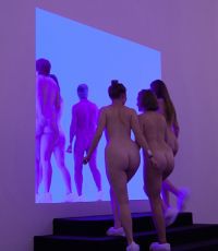 В Австралии открылась выставка для голых посетителей