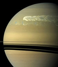 Разгадана тайна Большого белого пятна на Сатурне