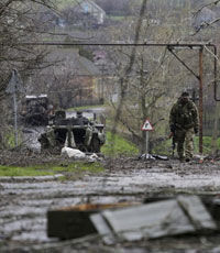 За сутки в зоне АТО погиб один украинский боец
