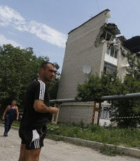 Обстрелов на востоке Украины стало меньше - пресс-центр АТО