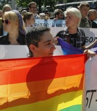 Гей-парад в Киеве был досрочно прекращен милицией в целях безопасности