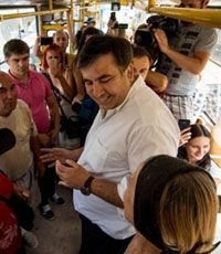 Саакашвили призвал одесситов «стучать»