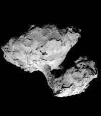 Комету Чурюмова-Герасименко назвали обиталищем инопланетной жизни