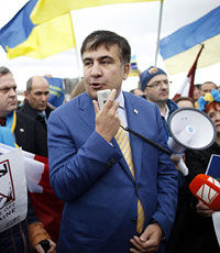 Саакашвили создает партию и идет на выборы