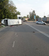 Под Николаевом в ДТП пострадали 10 человек