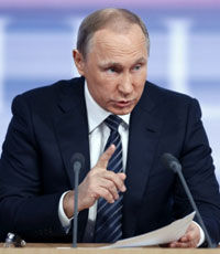 Путин призвал ВСУ немедленно прекратить обстрелы Донбасса