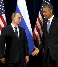 Обама призвал Путина к реализации перемирия на Украине