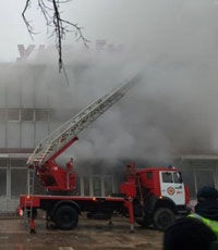 Спасатели ликвидировали пожар в Ужгороде