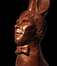 В Великобритании создали шоколадных зайцев с лицом Камбербэтча