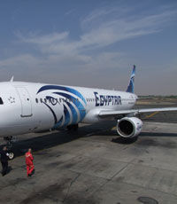 Египетский самолет экстренно приземлился в Узбекистане из-за угрозы взрыва