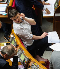 Савченко заявила, что из дерьма пулю не слепишь