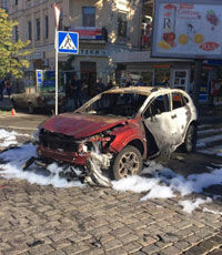 В авто Шеремета сработало самодельное взрывное устройство - Шкиряк