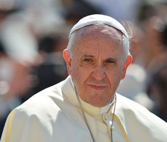 Папа Римский призвал увеличить усилия, чтоб остановить войну на Донбассе