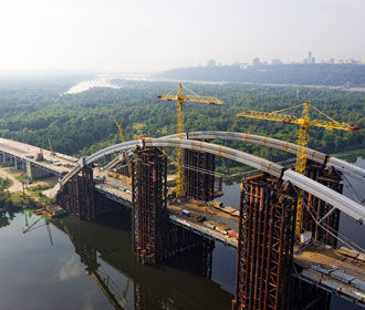 Кличко надеется достроить Подольско-Воскресенский мост через три года