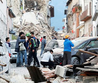 Ущерб от землетрясения в Италии превысил $1 млрд