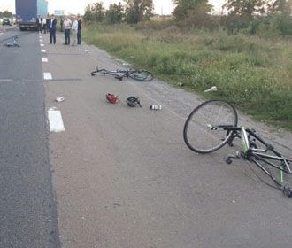 Задержан водитель фуры, сбивший велосипедистов под Киевом