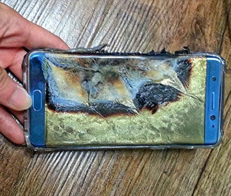 Госавиаслужба Украины предупредила об опасности Samsung Galaxy Note 7