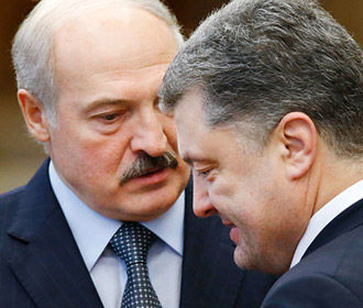 Завтра Порошенко проведет переговоры с Лукашенко