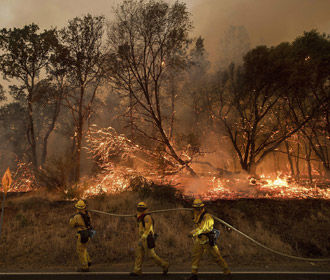 Спасатели назвали два главных очага лесных пожаров в Житомирской области