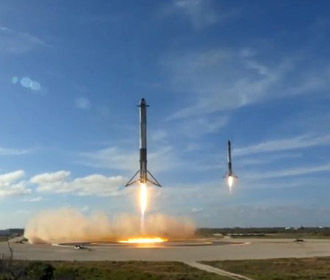 Компания SpaceX в 30-й раз успешно посадила первую ступень ракеты Falcon 9