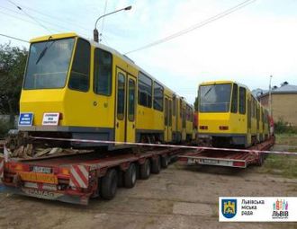 Во Львов завезли подержанные трамваи по 800 тысяч евро