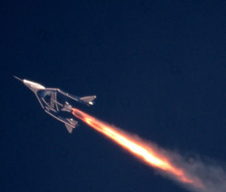 Космический корабль Virgin Galactic установил рекорд скорости