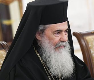 Иерусалимский патриарх призвал украинцев держаться за своего предстоятеля