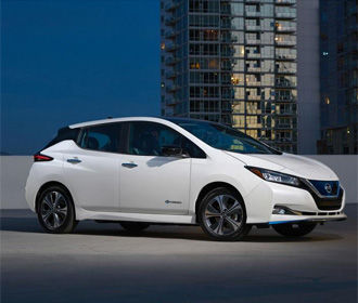 Представлена «дальнобойная» версия электрокара Nissan Leaf