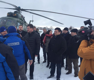 Климкин и глава ОБСЕ прибыли на Донбасс